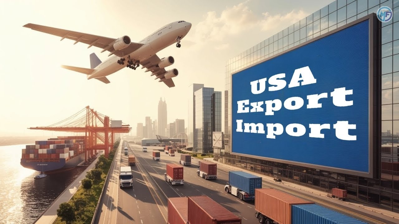USA Export-Import Business 2025 Total Trade, Balance, and Import-Export Ratios || Mystery Files