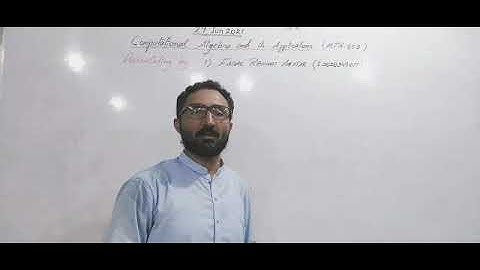 Presentation of Krull dimension of a ring R.