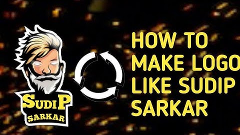 How to make logo like sudip sarkar in hindi with android||Pixellab||2020