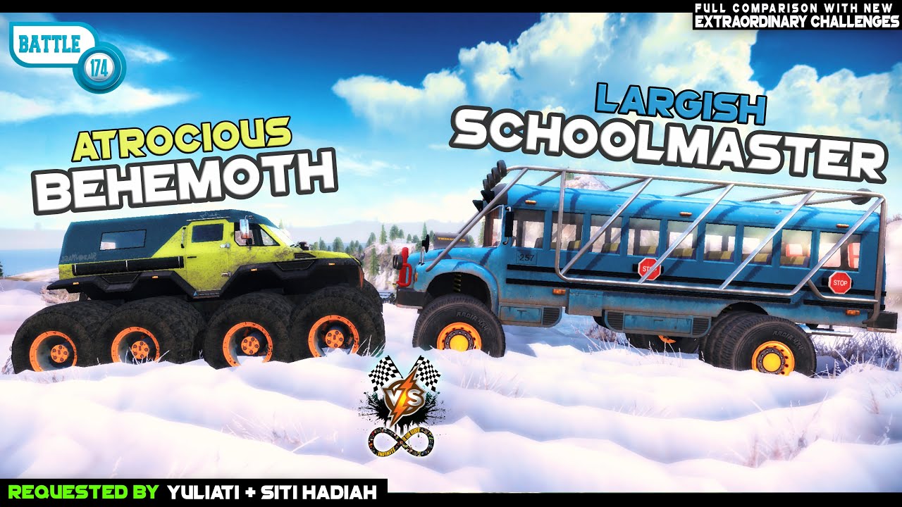 Off The Road Behemoth Vs Schoolmaster New Epic Battle OTR | Android New ...
