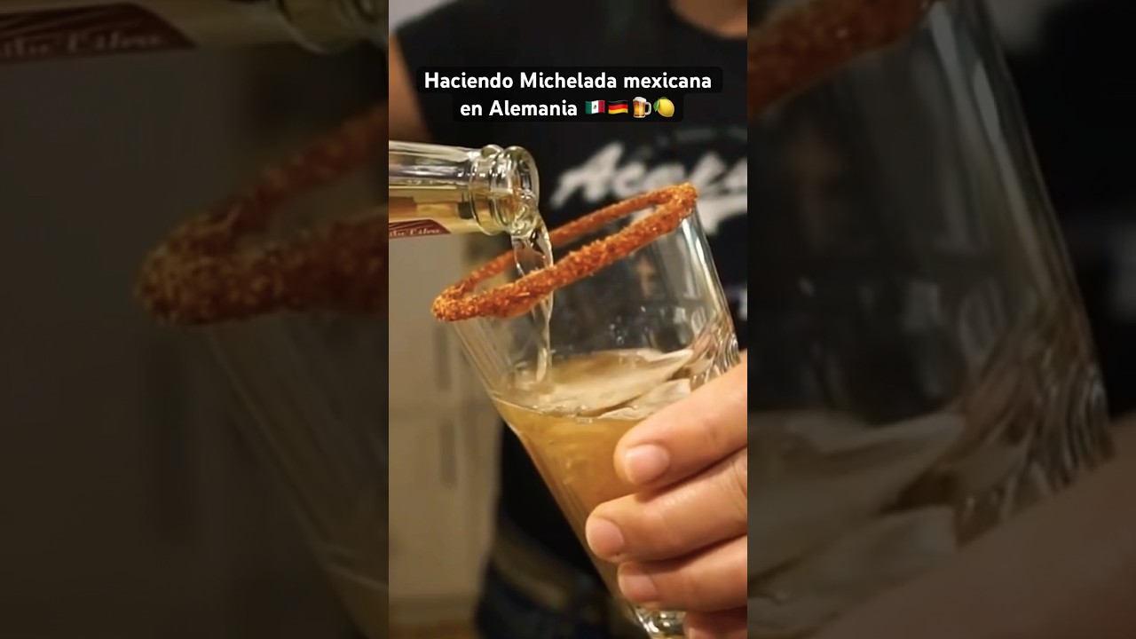 Preparando MICHELADA Mexicana en Alemania 🇩🇪🍋🍺🇲🇽 #micheladas #mexico #alemania #misterroka