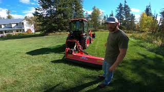 65" Titan Offset Flail Mower Review