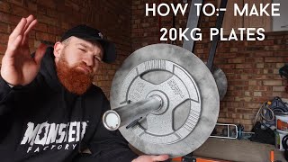 This Is How You Make Your Own Weight Plates | Vlog #17