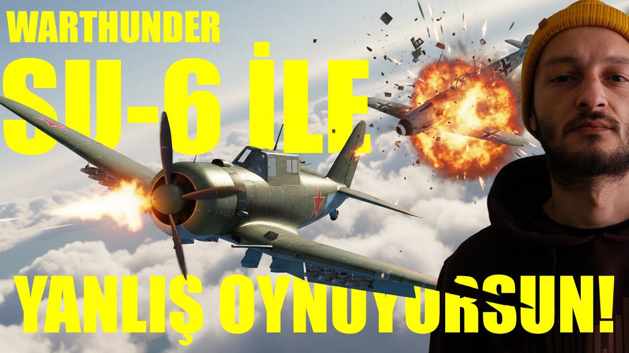TEK ATIŞTA İNFAZ: Su-6 İle Havada 37mm Rehberi | WAR THUNDER