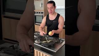 Omelette con costra de papa #nutricion #recetas #alimentacionsaludable