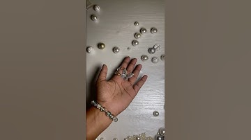 🌈🩵Reverse pearl beads,amazing beads,amazing domino beads, beads reverse video #asmr #stressrelief