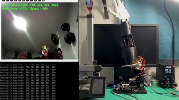 Live Hand Tracking Robotic Hand  | Machine learning and Mechatronics