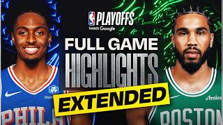 Extended 7 76ers At 2 Celtics   Game 1 Highlights  April 19 2026
