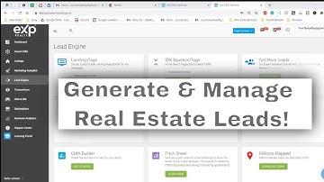 KVCore Training: How To Add A Lender for Lead Generation