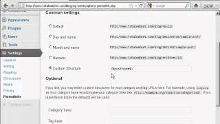 Wordpress Tutorial: How to Change Your Permalinks Structure