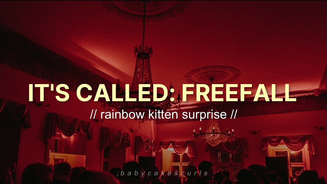 rainbow kitten surprise — its called freefall lyrics + sub. español