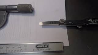 Starrett Micrometer Mystery