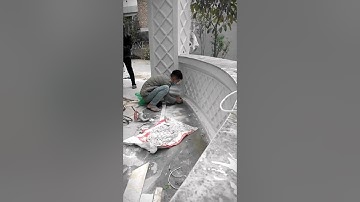 Làm chân đá cho hàng rào công trình biệt thự Nguyễn Đức Cảnh vào mùa đông 2021| Nguyễn Hữu Tình