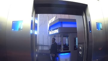 ThyssenKrupp Destination Dispatch Traction Shuttle Elevators At One World Observatory In NYC