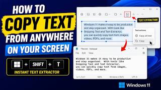 How to Copy Text from Anywhere on Your Screen in Windows 11 (No Software Needed) screenshot 5