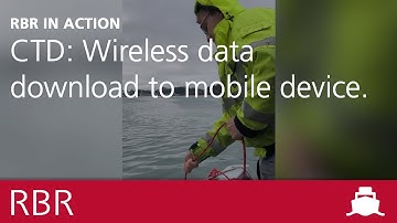 Wireless data download from CTD to mobile device