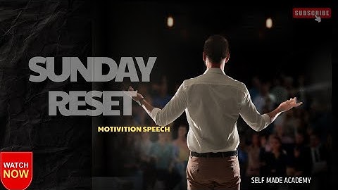 "5-Minute Sunday Motivation | Reset Your Mind & Build Your Dream Life (2025)"