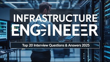 Top 20 Infrastructure Engineer Job Interview Questions and Answers 2025
