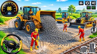 👷City Road Construction Simulator 3D 🚧 | Heavy Excavator & Truck - Android Gameplay