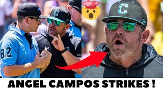 Fired MLB Umpire Angel Campos Sparks Controversy Again In College World Series | Drama Explain !