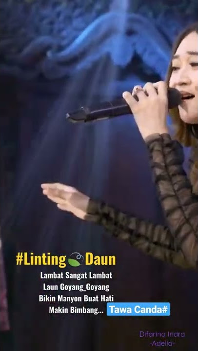 Adella Story WA Lyrick penuh rasa...bersama 🎤-Difarina Indra- goyang🕺Tipis tipis..👍🎧