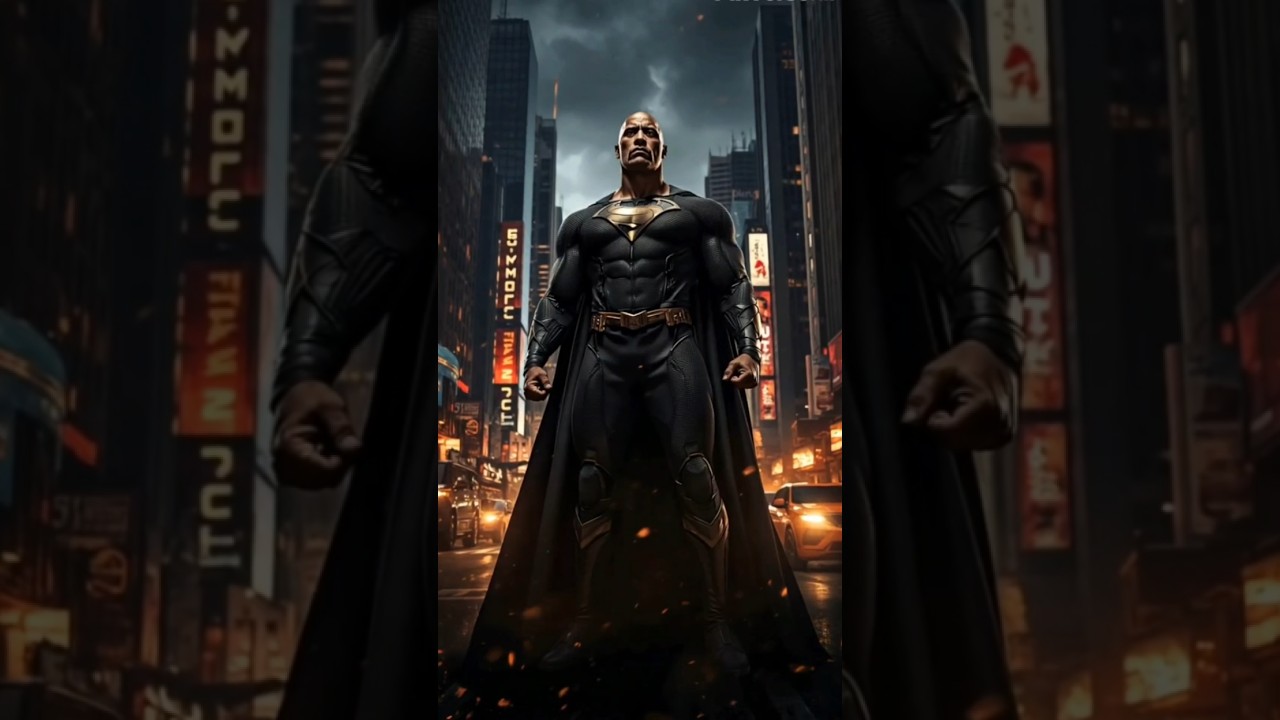 Dwayne Johnson Black Adam