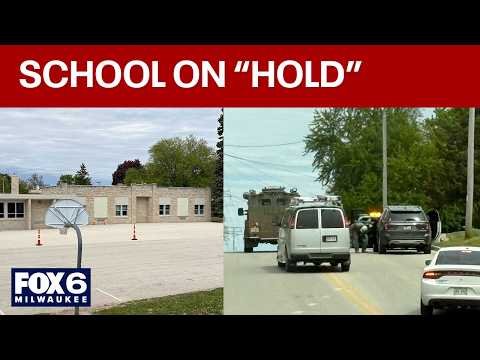 Lannon Elementary School "on hold" with police investigation nearby | FOX6 News Milwaukee