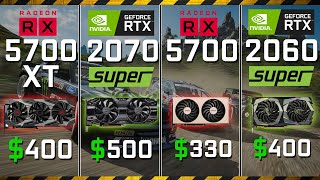 Rx 5700 Xt Vs Rtx 2070 Super Vs Rtx 2060 Super Vs Rx 5700 1440P, 2160P Test In 8 Games