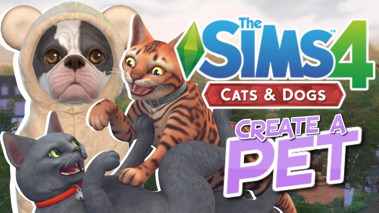 Cats And Dogs Create A Pet Early Access The Sims 4 Youtube