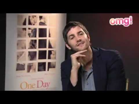 OMG! Yahoo Jim Sturgess nervous kissing Anne Hatha...