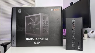 be quiet Dark Power 12 750w 80 Plus Titanium High Efficiency $200 Silent Power Supply!