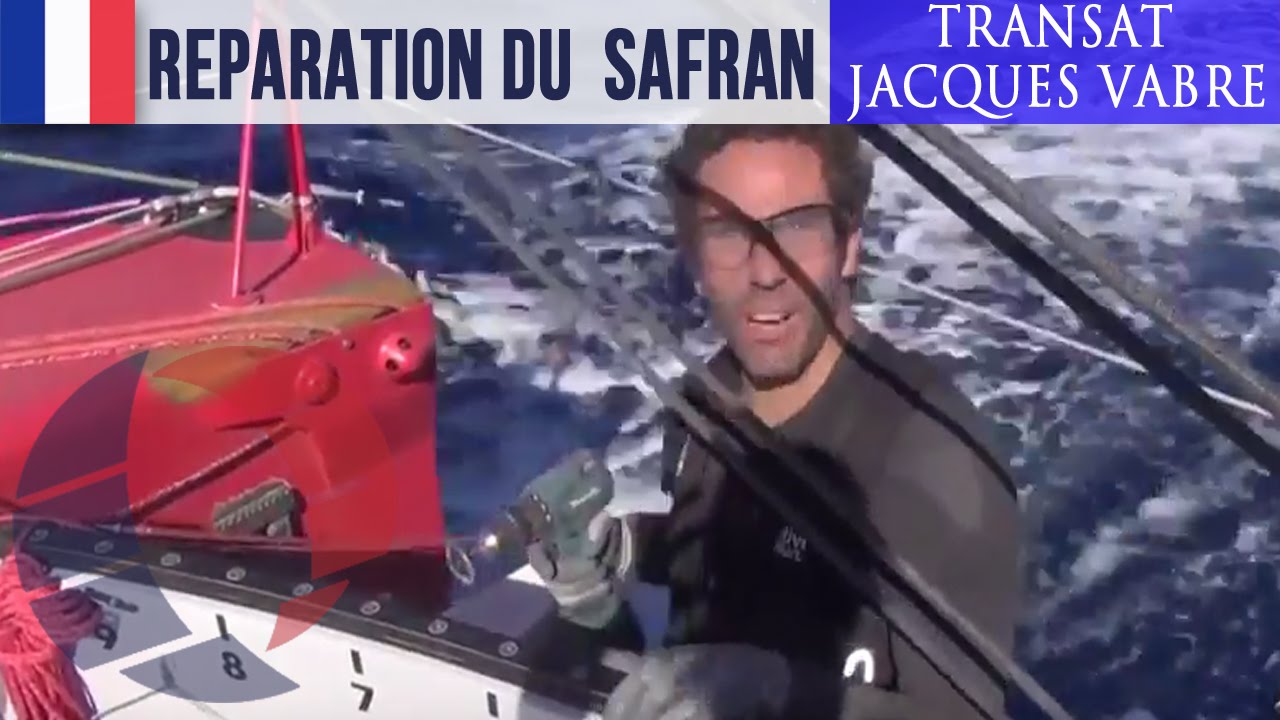 Bravo Tanguy - RÃ©paration d'un safran sur Initiatives coeur