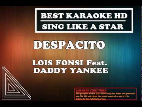 Luis Fonsi feat. Daddy Yankee - Despacito | Karaoke | Minus One | No Vocal | Lyric Video HD