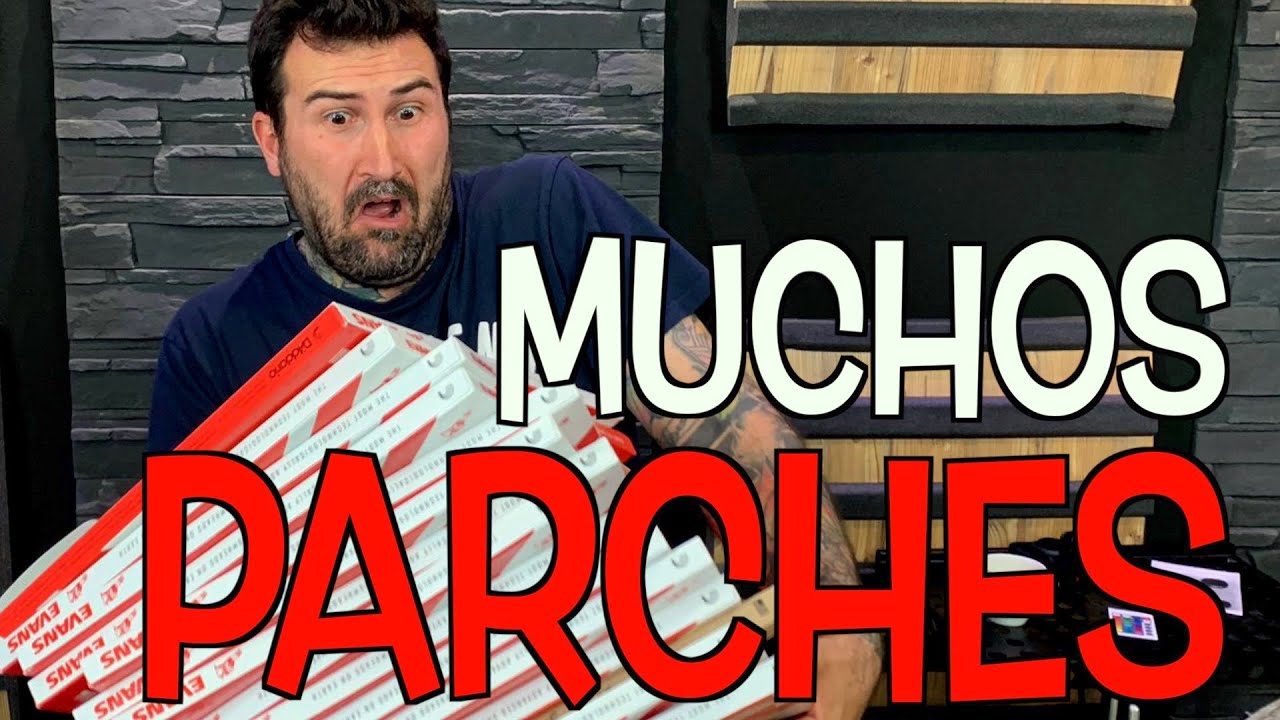 🥁 PROBAMOS 15 PARCHES de CAJA 🥁 EVANS