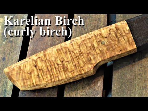 Video: Karelian bạch dương - kết cấu gỗ tuyệt vời
