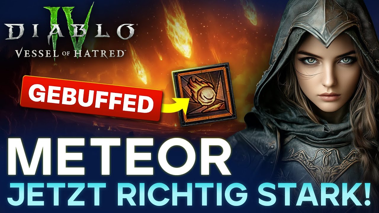 Diablo 4 | METEOR Build macht SPASS! Season 6 Midseason BUFF! - YouTube