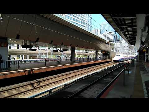 E2+E3系 やまびこ·つばさ128号 東京駅到着