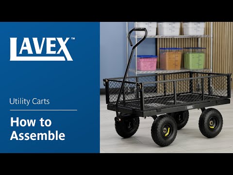 Putting Together Lavex Utility Carts like a Pro thumbnail