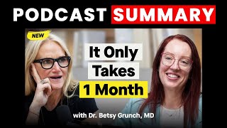 The Protocol to Lose Fat, & Take Control of Your Health | Dr. Betsy Grunch | Mel Robbins Podcast