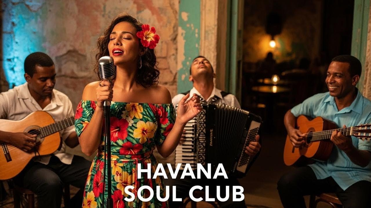 Son Cubano Playlist 🌺 Classic Havana Mood – Cuban Jazz & Soul Café