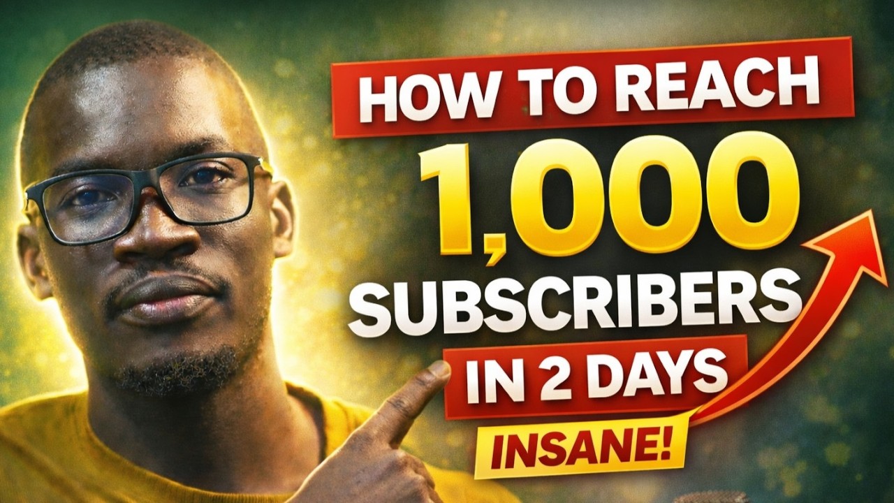How To Get Your First 1,000 Subscribers FAST (Proven Strategy) - YouTube
