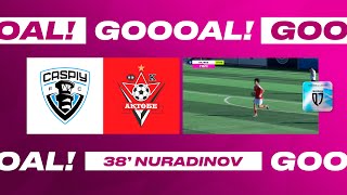 КАСПИЙ 3:1 АКТОБЕ | ИСЛАМ НУРАДИНОВ | 22 ТУР | FREEDOM QJ LEAGUE 2025