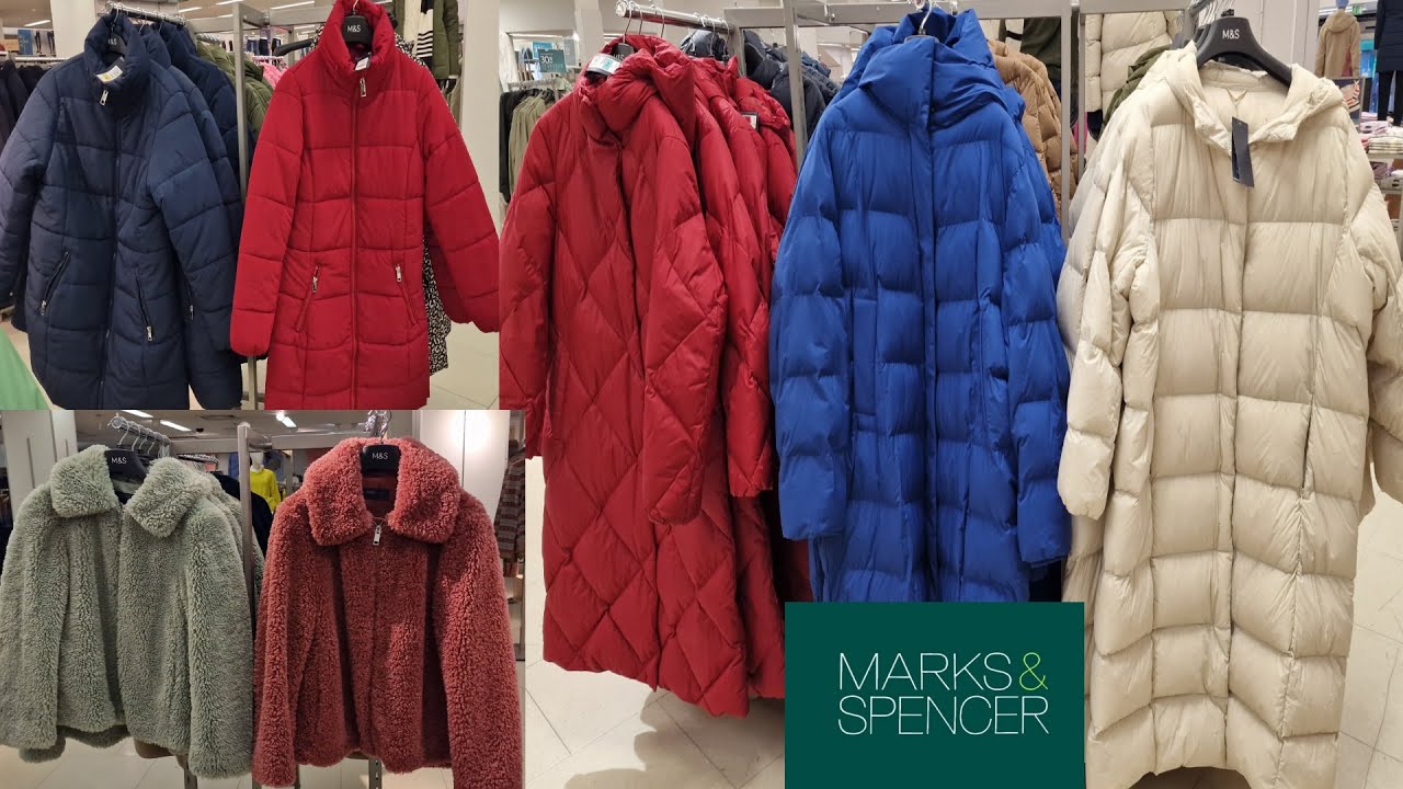 M & S WOMEN JACKETS NEW COLLECTION 2022 COME SHOP WITH ME ukfashion