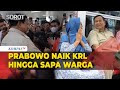 Presiden Prabowo Sapa Warga dan Naik KRL dari Manggarai ke Tanah Abang