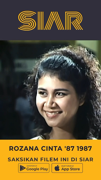 #SIAR Saksikan filem ROZANA CINTA ‘87, hanya di https://siar.my