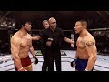 Bruce Lee vs. Mike Easton (EA Sports UFC) - CPU vs. CPU - Crazy UFC 👊🤪