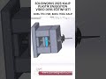 BORU İTİCİ PİM, BORU İTİCİLİ KALIP, KENAR YOLLUKLU KALIP, MONTAJ ÜZERİNDEN KALIP YAPMA | SOLIDWORKS
