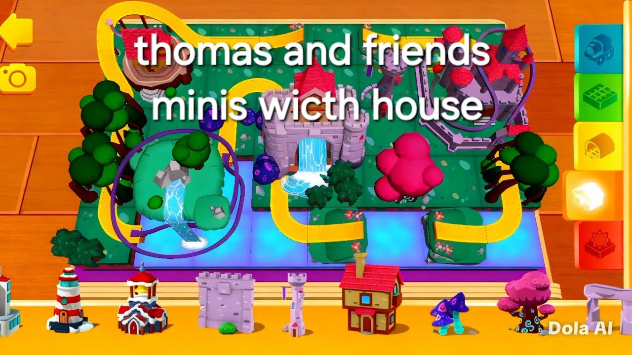 Witch house | thomas minis | gameplay | magic trail | thomas and friends 