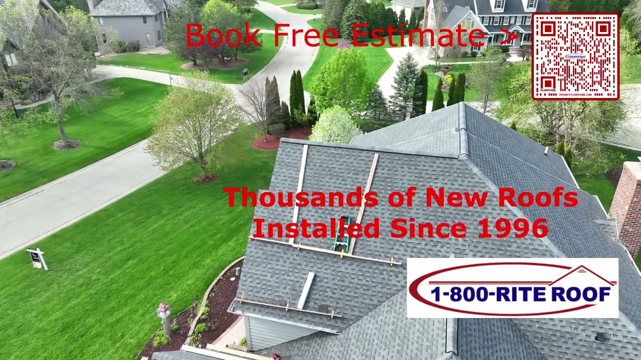 Newly Completed Roof - Brookfield, WI