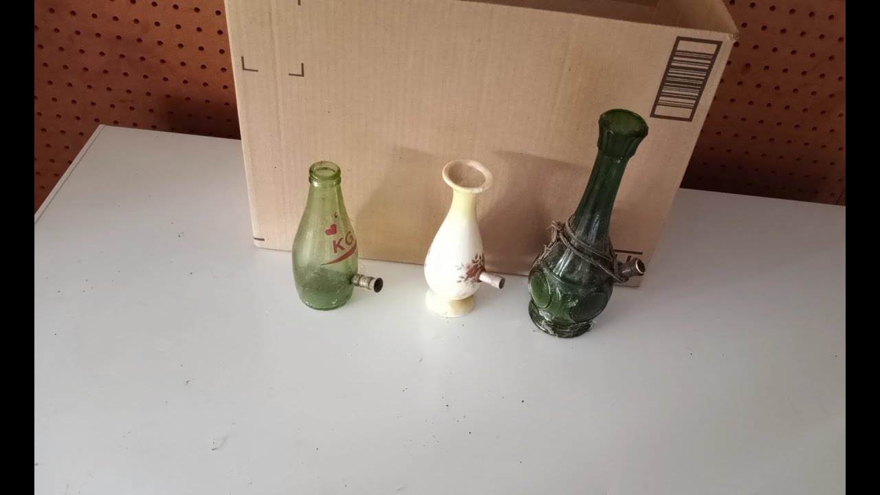 My Uncle's Homemade Bongs From The 1970s